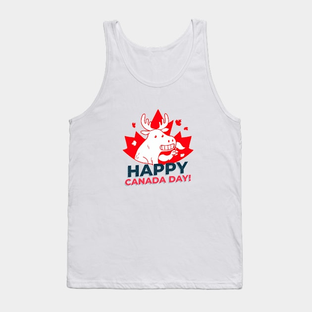 Happy Canada day Tank Top by YaiVargas